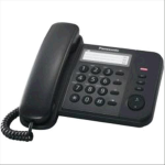 Panasonic KX-TS520EX1B - Telefono con filo - nero